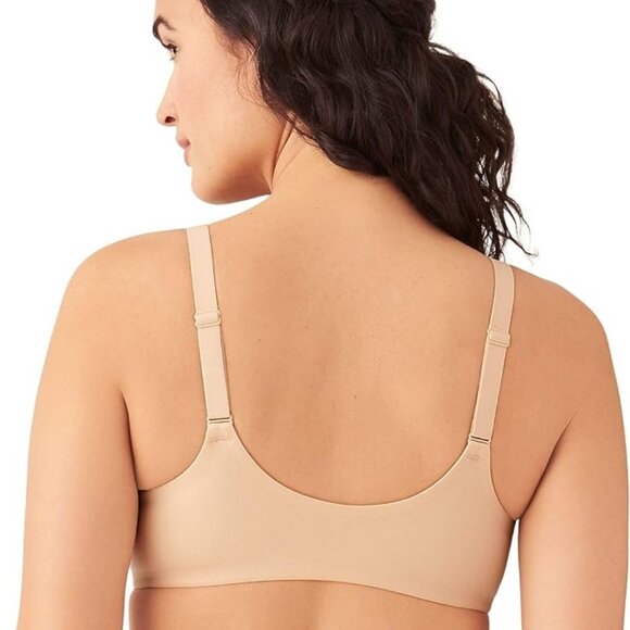 Wacoal Plus Size Perfect Primer Front Close Underwire Bra 855313 Sand 36DDD NWT - Picture 2 of 4